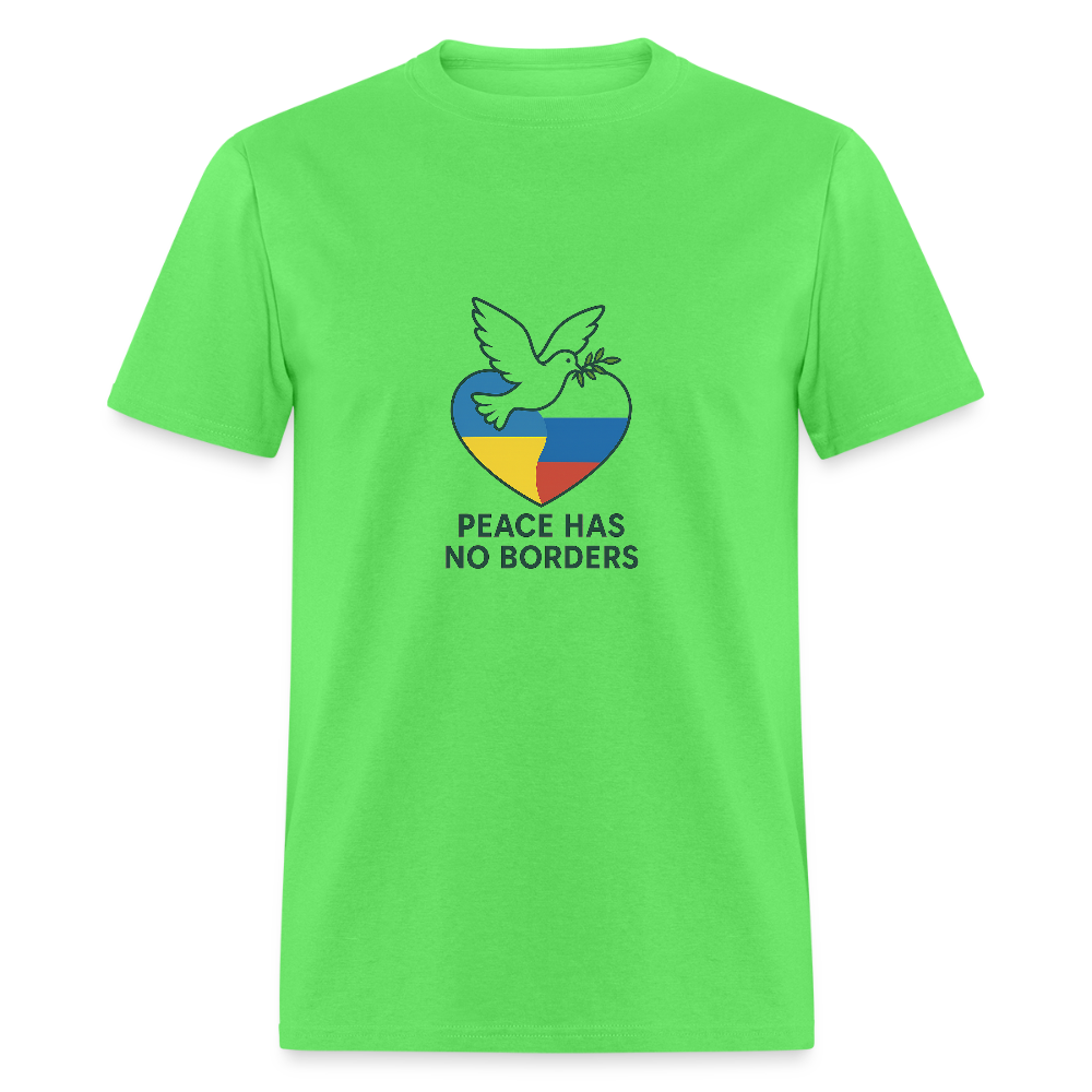 peace t-shirt - kiwi